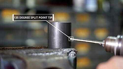 Drill America - DWDCO1-1/4 1-1/4" Reduced Shank Cobalt Drill Bit with 1/2" Shank, DWDCO Series