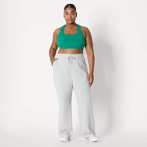 Amazon Essentials Women's Relaxed Fit Athletic Lightweight Sweatpants - Space Dye Dove, Medium