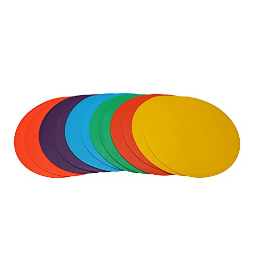 12pcs 10-Inch Spot Markers for Sports Agility Training