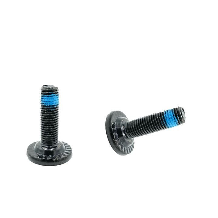 Chromoly 8 Spline BMX Spindle Bolts - 19mm Center Axle - 2 Pack