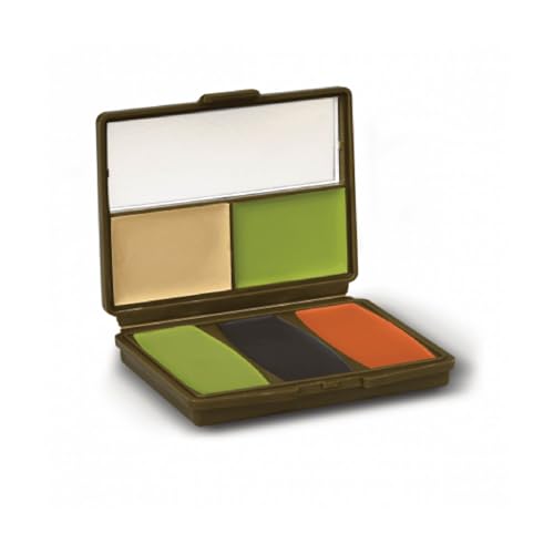 Camo Compact Makeup Kit - 5 Color Military Woodland for Hunting