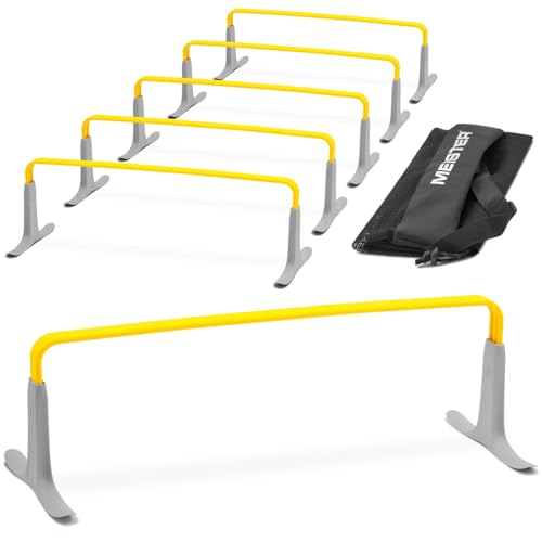 6" ZoomFlex Agility Hurdles with Carry Bag - Electric Yellow
