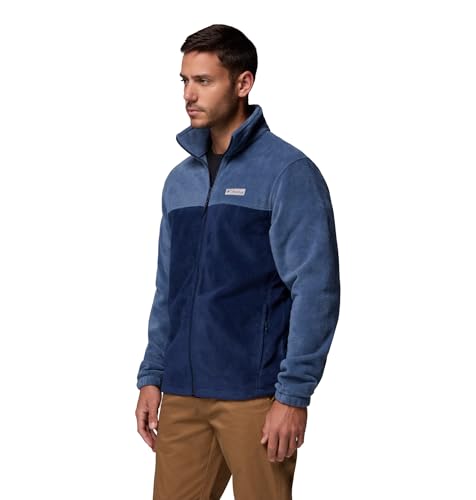 Columbia Men's Steens Mountain Full Zip Fleece Jacket - Large Dark Mountain Navy