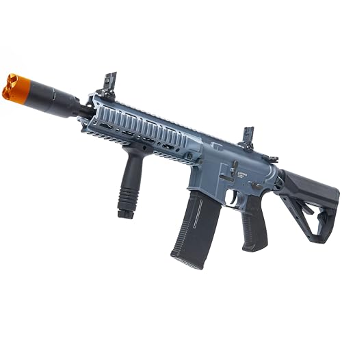 Airsoft AEG Starter Pack - 10" Polymer Electric Rifle with Battery and Charger
