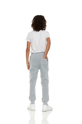 Boys Fleece Joggers with Zipper Pocket & Drawstring - X-Large