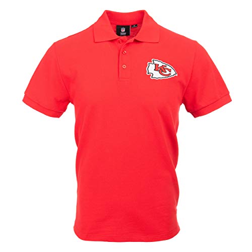 Men's Casual Team Logo Short Sleeve Polo Shirt