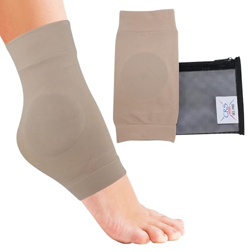 Ankle Malleolar Gel Sleeves - One Size Fits Most, 1 Pair
