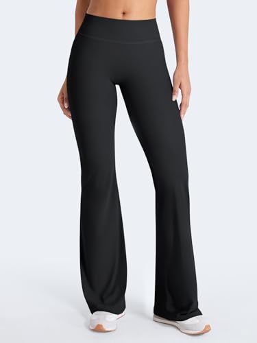 VOYJOY Black Small Low Rise No Front Seam Workout Leggings - 30.5"