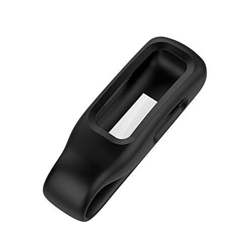 Fitbit Inspire 3/2/HR Clip Holder - Black Silicone Accessory