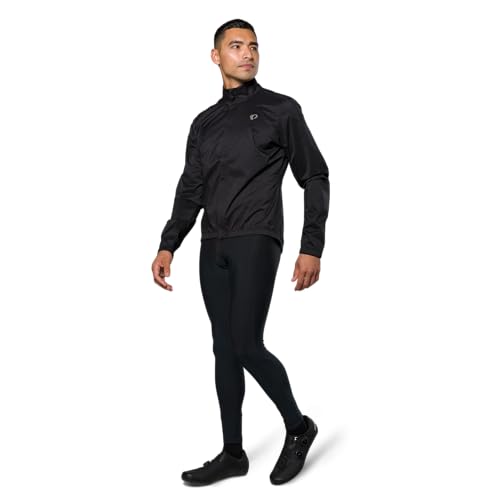 PEARL IZUMI Men’s Quest WxB Waterproof Rain Jacket Small Black Cycling Outerwear