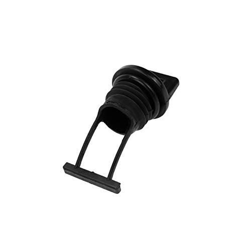 4 Pcs Black Plastic Hull Drain Plug Kit for Kayaks & Boats