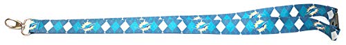 Argyle Lanyard with ID Badge Holder - Miami Dolphins