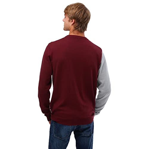 NCAA College Team Logo Ugly Sweater - Holiday Snowfall Design