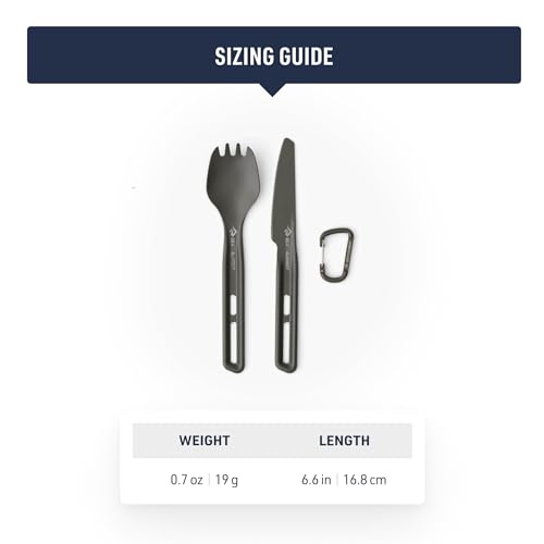 Sea to Summit Frontier Ultralight Cutlery Set – Spork & Knife