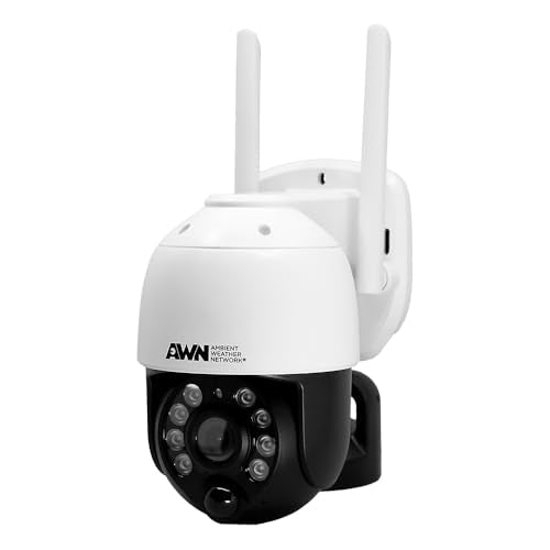 Wireless Solar Wi-Fi Weather Camera with 112-Degree Lens
