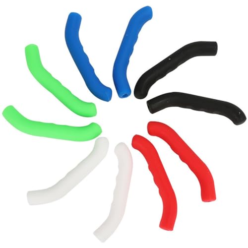 Anti-Slip Silicone Bike Brake Lever Cover - Soft Handle Sleeve - Style A
