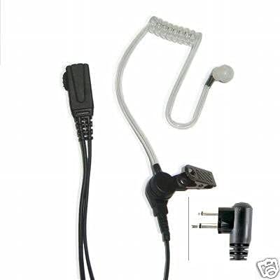 Mushroom Earbud Ear Tips - Medium Silicone Replacement for Two-Way Radios