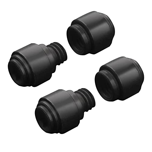 Titanium Thumb Studs for Benchmade Bugout 535 - Black, 2-Pack