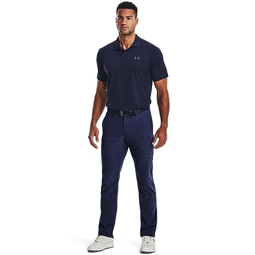 Under Armour Men's Matchplay Polo - Large Midnight Navy / Pitch Gray