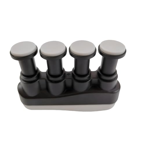 Finger Strengthener Hand Grip Trainer - Black & Gray