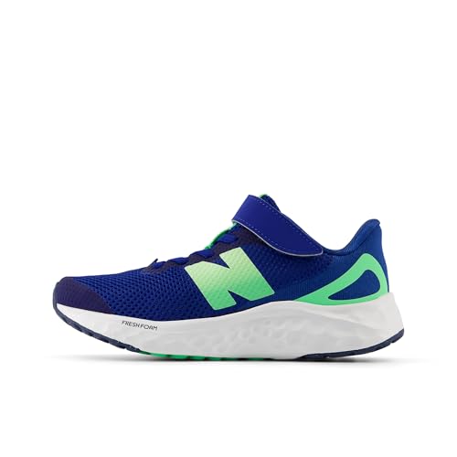 Kids Fresh Foam Arishi V4 Running Shoes - Galaxy Blue/Lime Leaf/Nb Navy