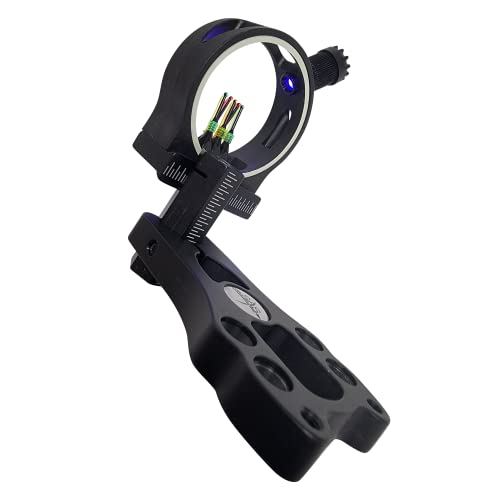 SAS Fiber Optic LED Sight Light for Compound Bows 3/8-32 Thread Universal Fit
