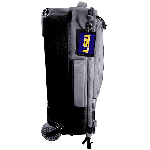 NCAA LSU Tigers Luggage Tag - Black 3.25" Travel Accessory