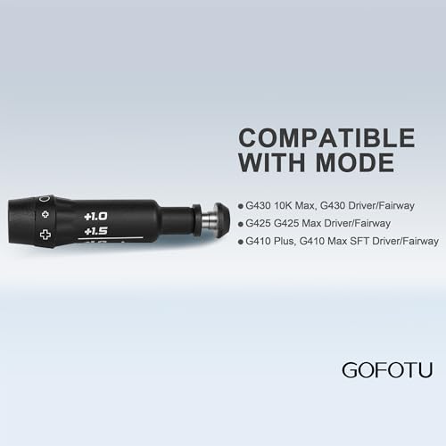 Gofotu 0.335 Golf Shaft Adapter for Ping G430 G410 Max Driver & Fairway