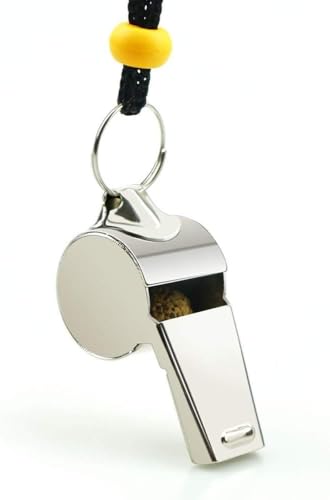 Loud Sports Whistles Set - 8PCS with Lanyard for Coaches & Referees