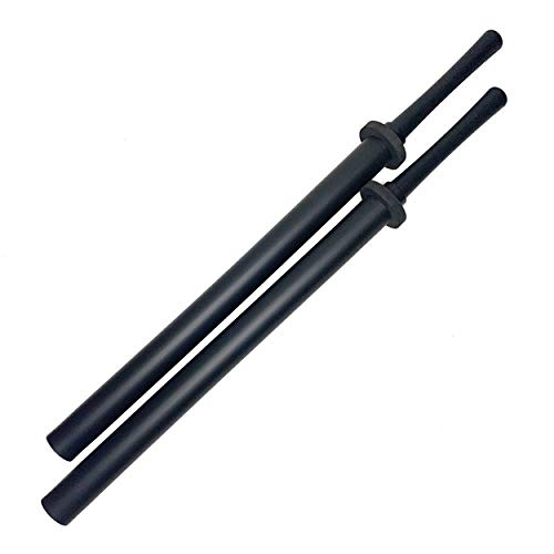 NLX Black Practice Foam Sword Set - 35.25-inch Training & Sparring Weapons