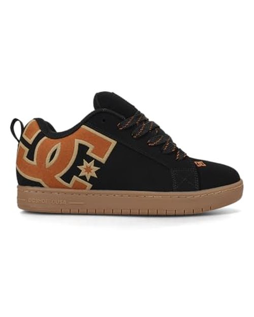 DC Men's Court Graffik Skate Sneaker