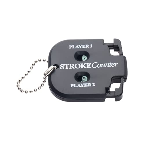 Golf Score Counter - 2 Player Stroke Indicator with Rope