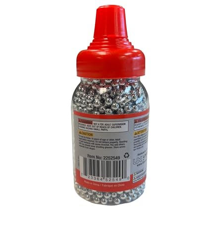 .177 Caliber Steel BBs | 4.5mm Precision BBs (1500 Count)