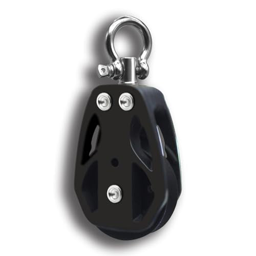 Compact Marine Swivel Block - 35mm Stainless Steel & Nylon