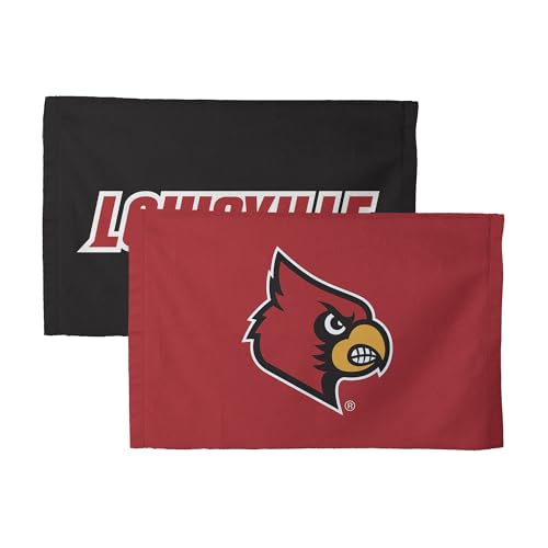 NCAA Louisville Cardinals Fan Towel 2-Pack - 16 x 25 Inches