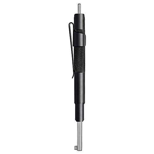 Universal Handcuff Key with Pocket Clip - Black Finish