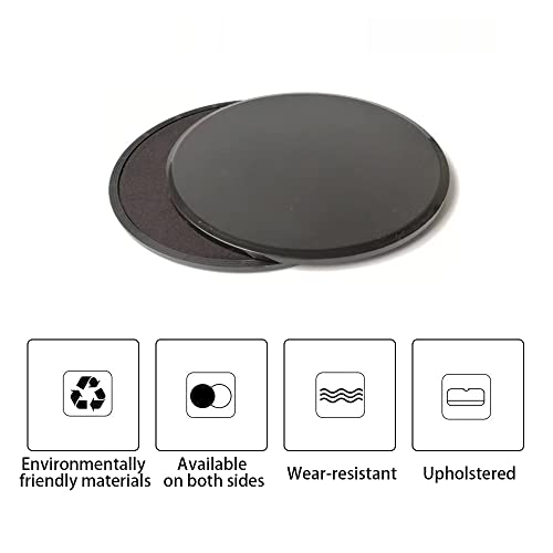 Core Workout Sliders - Double-Sided Gliding Discs for Home Fitness