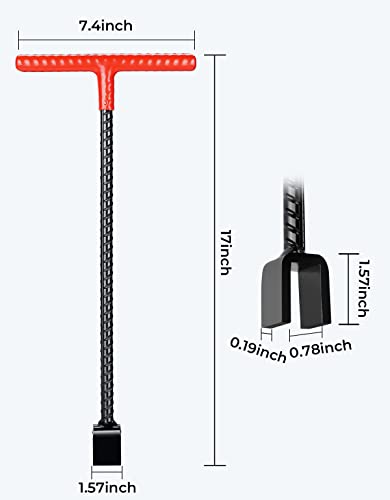 17-Inch Hex Key Wrench Set with Extended Handle for Heavy-Duty Use
