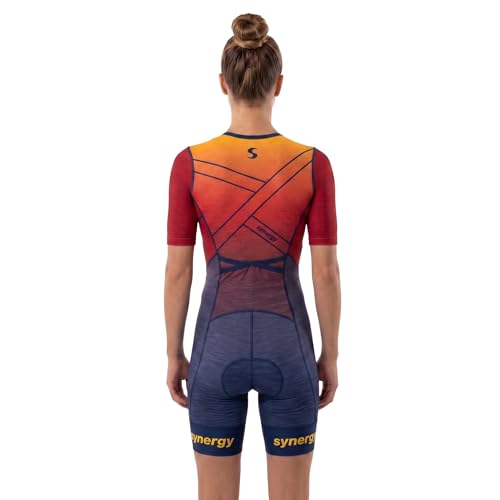 Women's Tri Suit Pro Short Sleeve Trisuit for Triathlons