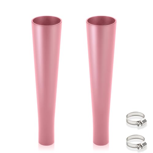 Pink Baseball & Softball Batting Tee Topper Replacement - Universal Rubber Ball Rest for Training, 2 Pack