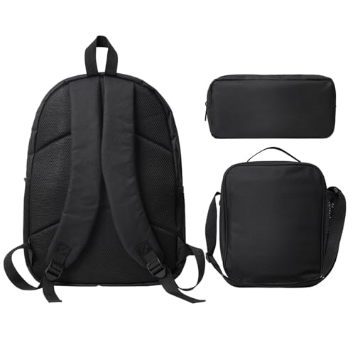 Horror Movie Backpack with Lunch Bag & Pencil Case - Style 1