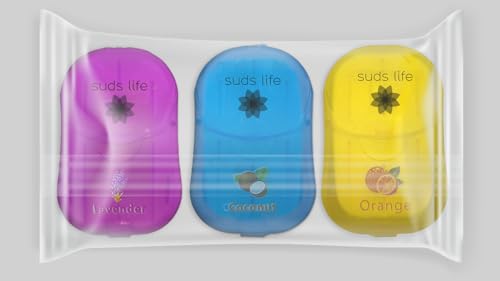 Paper Soap Sheets - 150 Count, Pack of 3 - Mixed Scents
