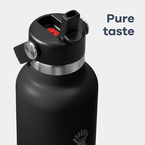 Leakproof Flex Straw Cap for Standard Mouth Water Bottles