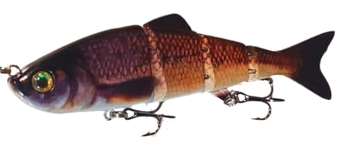 Multi Jointed Swimbait Fishing Lure - Clear Lake Hitch