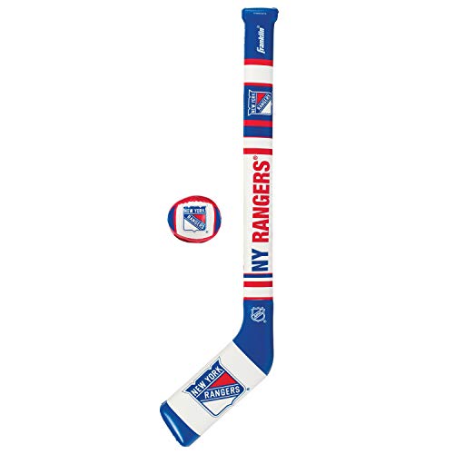 New York Rangers Mini Soft Hockey Stick Set - Kids' Foam Stick & Ball