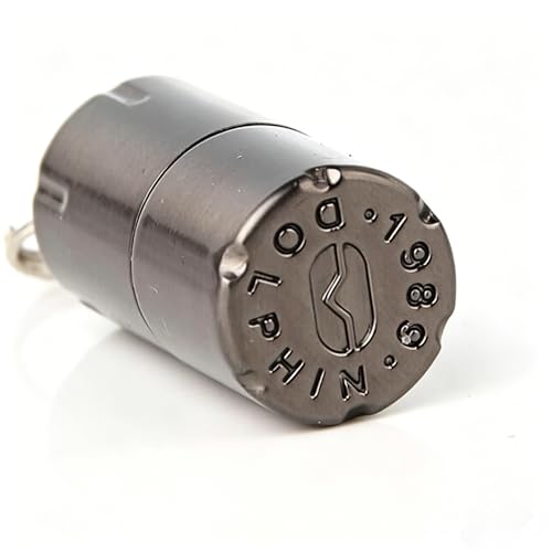 Portable Mini Kerosene Lighter - Waterproof Capsule Design - Black