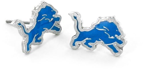 Detroit Lions Logo Post Earrings - Multicolor