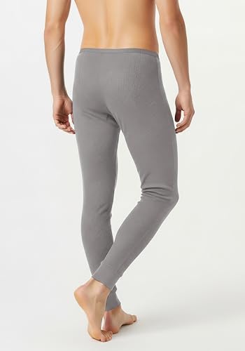 Andrew Scott Men's Thermal Waffle Underwear Bottoms 3 Pack Medium Denim Charcoal Grey