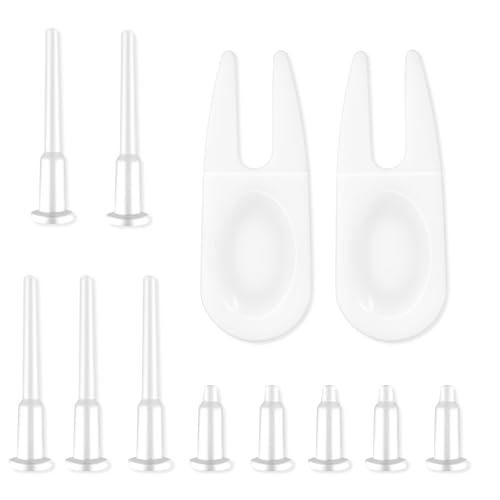 12-Piece Exercise Ball Plug Replacement Kit - Yoga & Fitness Ball Stoppers