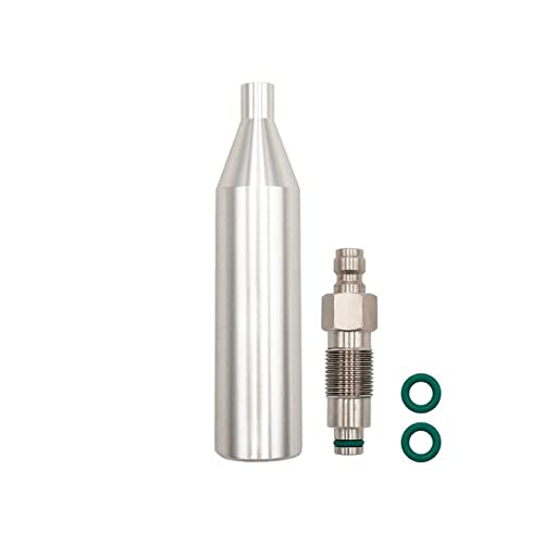 VaVoger Pneumatic Converters CO2 Kit,1pcs S-TW or RG Threaded Airsoft, BB, and Pellet Gun CO2,Replacing 12g Cylinder (for RG)